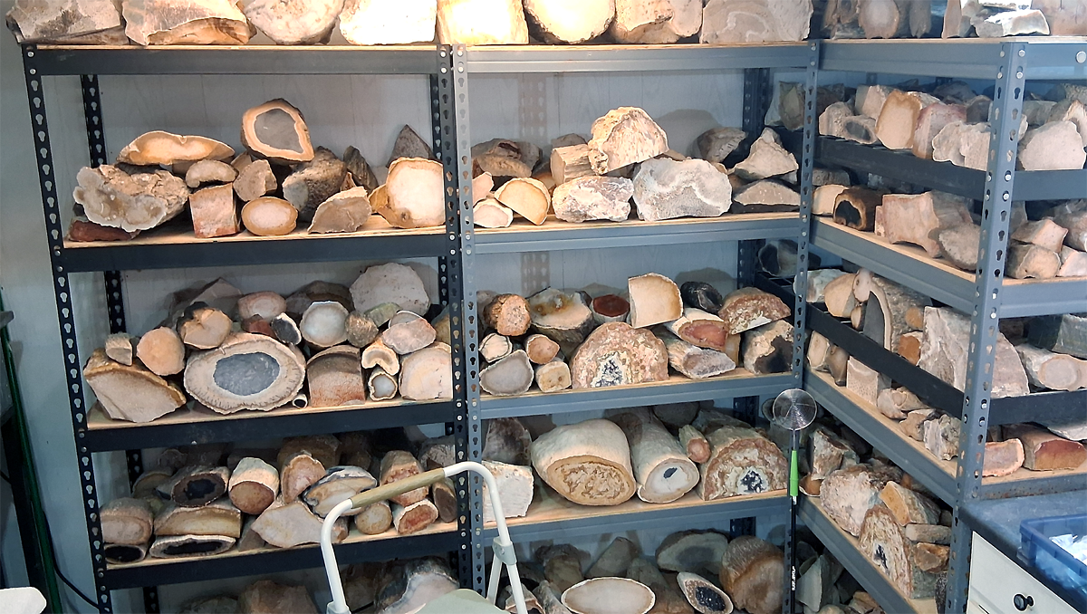 Rick Shermerhorn of La GemStone in DeRidder, Louisiana